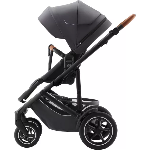 Britax Römer Smile 5Z Comfort Plus Set Classic (Smile 5z babakocsi + mózeskosár + Baby-Safe Pro + Vario Base 5Z) - Midnight Grey