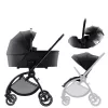 Britax Römer Rio Comfort Set STYLE 3in1 (Rio babakocsi + mózeskosár + Baby-Safe PRO babahordozó) Carbon Black