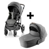 Britax Römer Smile 5Z Essential Set STYLE 2in1 (Smile 5Z babakocsi + mózeskosár) Mineral Grey