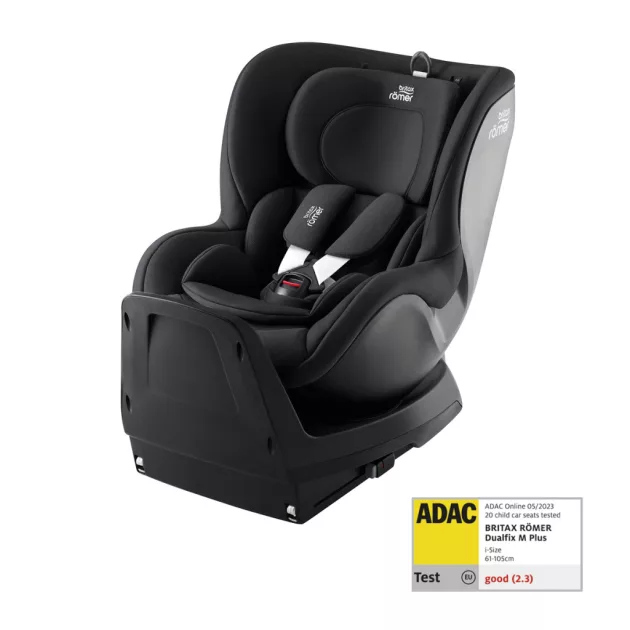 Britax Römer Dualfix M Plus Style gyerekülés - Carbon Black