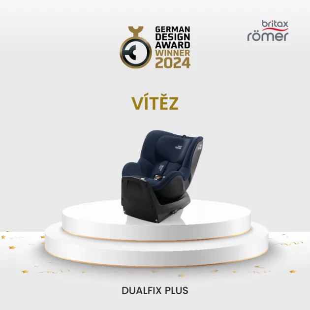 Britax Römer gyerekülés Dualfix Plus - Midnight Grey