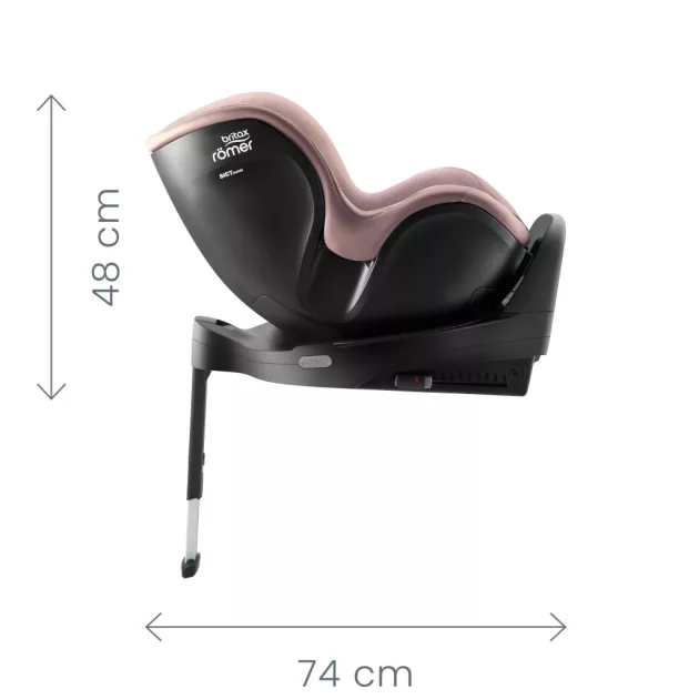 Britax Römer gyerekülés Dualfix Pro Classic - Deep Black