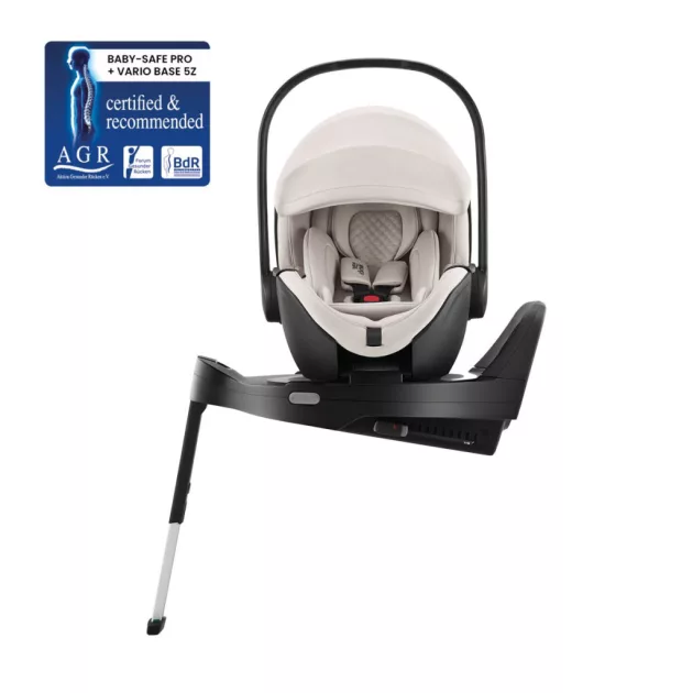 Britax Römer hordozó Baby-Safe Pro Vario Base 5Z bundle Lux - Soft Taupe