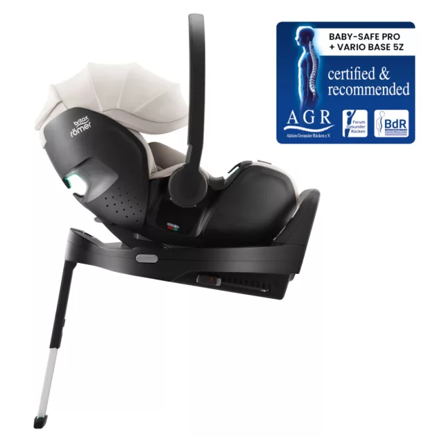 Britax Römer hordozó Baby-Safe Pro Vario Base 5Z bundle Lux - Soft Taupe