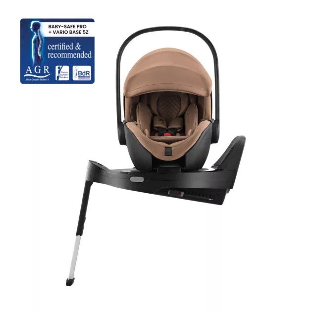 Britax Römer hordozó Baby-Safe Pro Vario Base 5Z bundle Lux - Warm Caramel