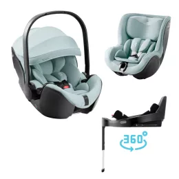   Britax Römer Moduláris rendszer STYLE 3in1 (Baby-Safe Pro + Vario Base 5Z + Dualfix 5z) Harbor Blue