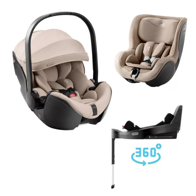 Britax Römer Moduláris rendszer STYLE 3in1 (Baby-Safe Pro + Vario Base 5Z + Dualfix 5z) Teak