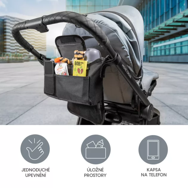 Zopa Babakocsi szervező Plus - Black