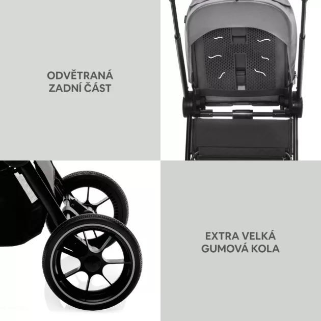 ZOPA Move Cross 3 babakocsi All Black