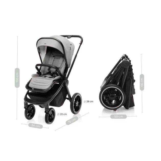 ZOPA Move Cross 3 babakocsi Tornado Grey