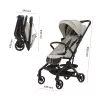 Zopa Jet sport babakocsi - Toffee Brown