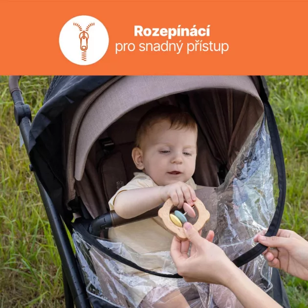 ZOPA Univerzális esővédő háromkerekű babakocsihoz