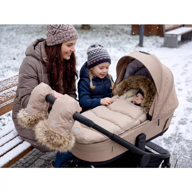 ZOPA Winter footmuff Fluffy Arctic Black