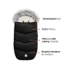 ZOPA Winter footmuff Fluffy Arctic Black