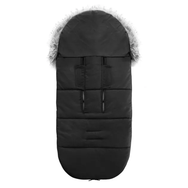 ZOPA Winter footmuff Fluffy Arctic Black