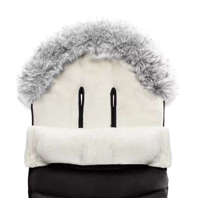 ZOPA Winter footmuff Fluffy Arctic Black