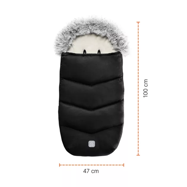 ZOPA Winter footmuff Fluffy Creamy Beige