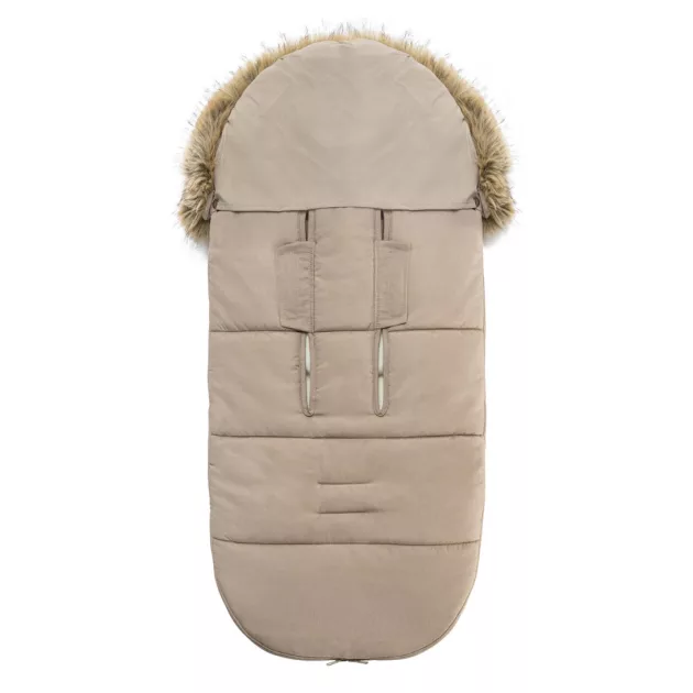 ZOPA Winter footmuff Fluffy Creamy Beige