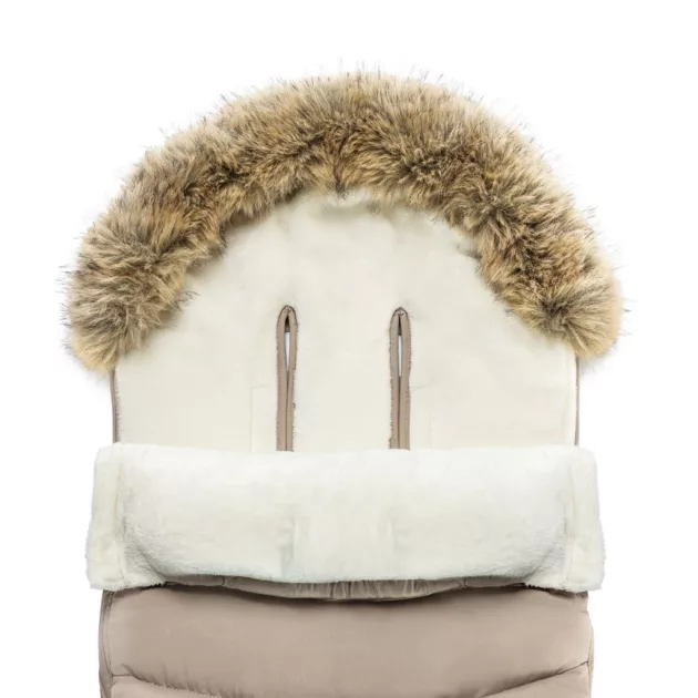 ZOPA Winter footmuff Fluffy Creamy Beige