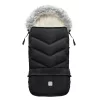 ZOPA Winter footmuff Fluffy Combi Arctic Black