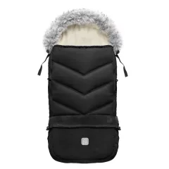 ZOPA Winter footmuff Fluffy Combi Arctic Black