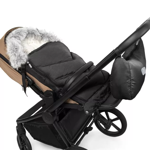 ZOPA Winter footmuff Fluffy Combi Arctic Black