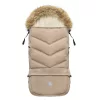 ZOPA Winter footmuff Fluffy Combi Creamy Beige