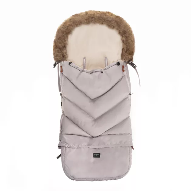 Zopa Fluffy Combi téli bundazsák - Foggy Grey