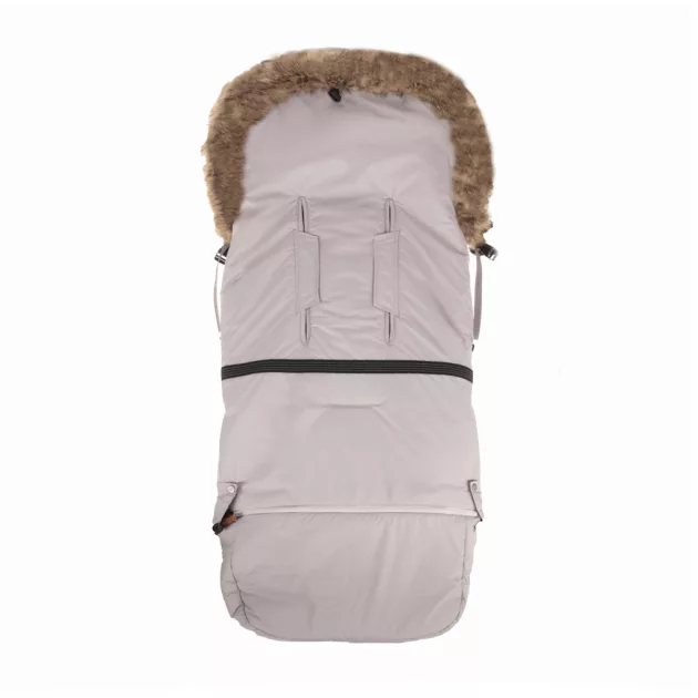 Zopa Fluffy Combi téli bundazsák - Foggy Grey
