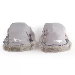 Zopa Fluffy téli kesztyű babakocsira - Foggy Grey