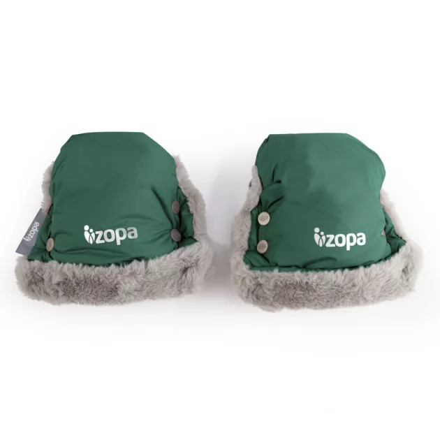 Zopa Fluffy téli kesztyű babakocsira - Lake Green