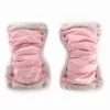 Zopa Fluffy téli kesztyű babakocsira - Old Pink
