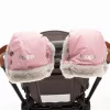 Zopa Fluffy téli kesztyű babakocsira - Old Pink