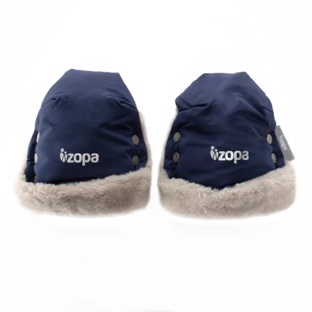 Zopa Fluffy téli kesztyű babakocsira - Royal Blue