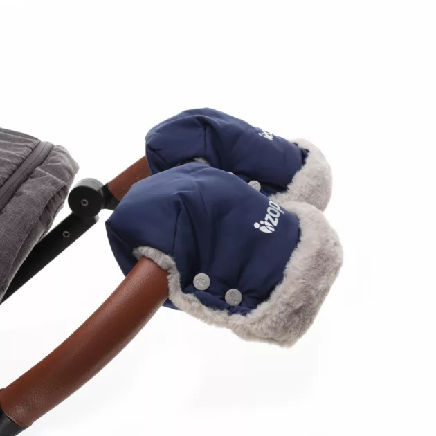 Zopa Fluffy téli kesztyű babakocsira - Royal Blue
