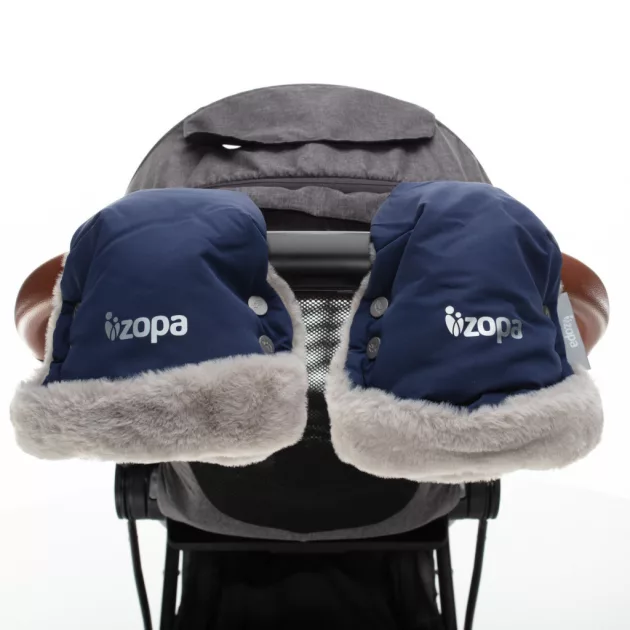 Zopa Fluffy téli kesztyű babakocsira - Royal Blue