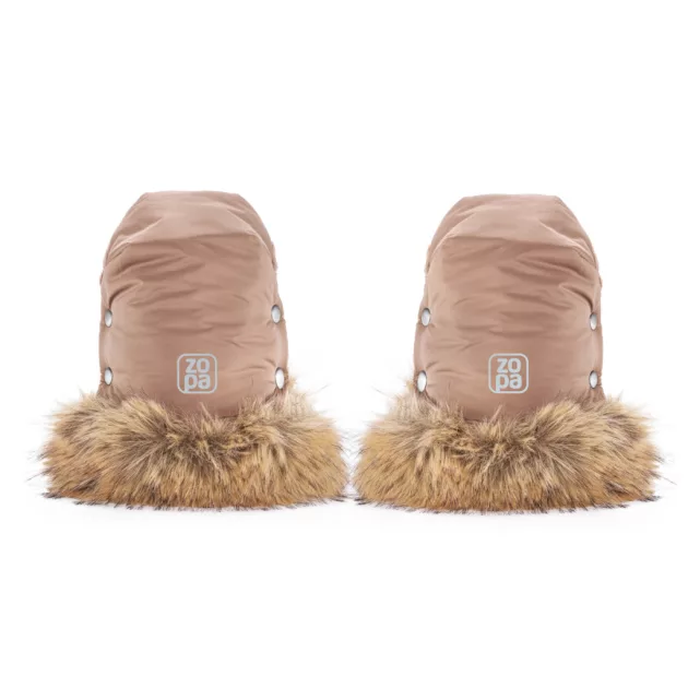 ZOPA Winter gloves Fluffy 2 Creamy Beige