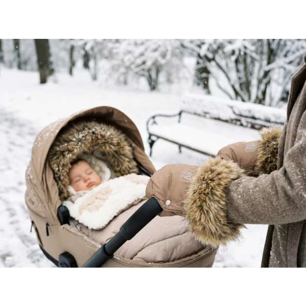 ZOPA Winter gloves Fluffy 2 Creamy Beige