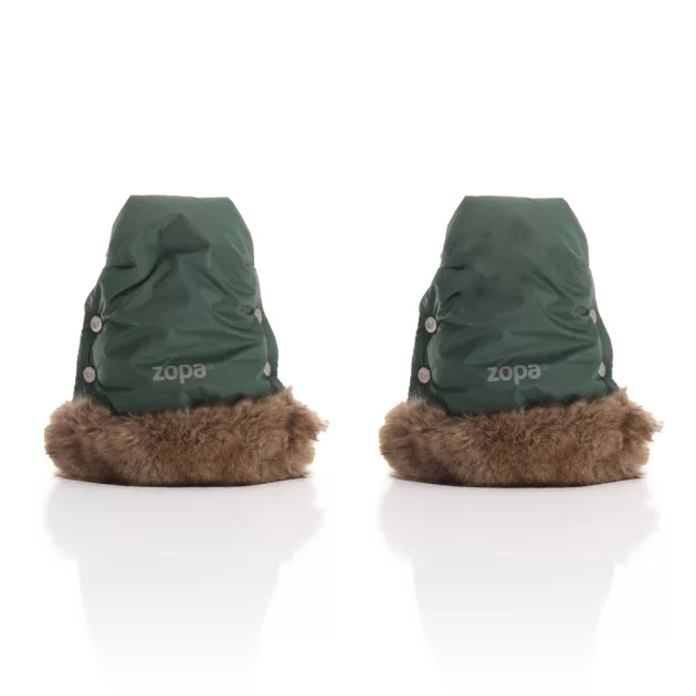Zopa Fluffy 2 téli kesztyű babakocsira - Lake Green