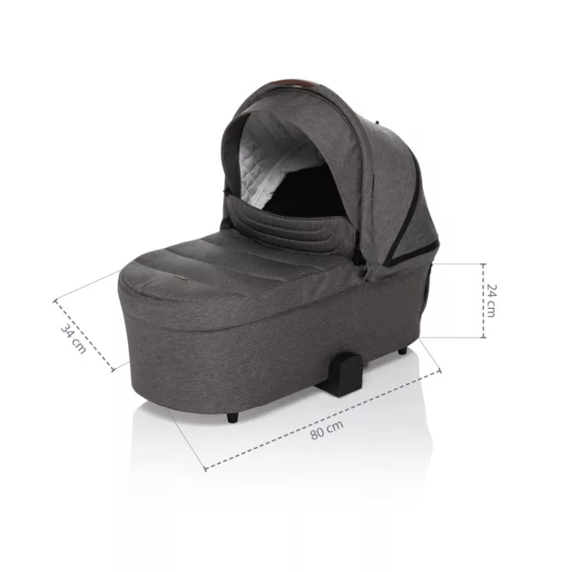 ZOPA Set stroller Move Cross 2 + carrycot XL Bright Night