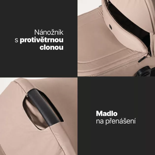 ZOPA Zopa Move Cross 5X babakocsi Latte Beige