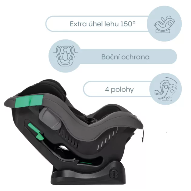 Zopa Verso R129 gyerekülés - Night Black