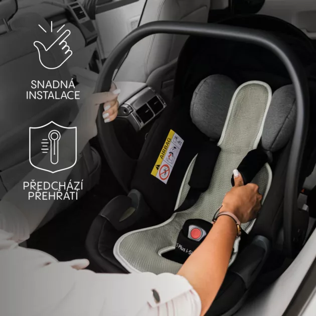 Zopa Lélegző autósülés párna Breeze sc. 0+ - Toffee Brown