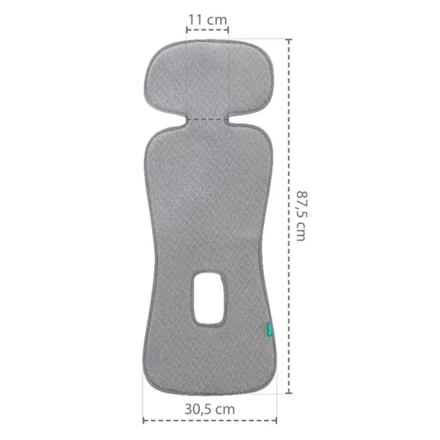 Zopa Lélegző autósülés párna Breeze sc.1 - Ice Grey