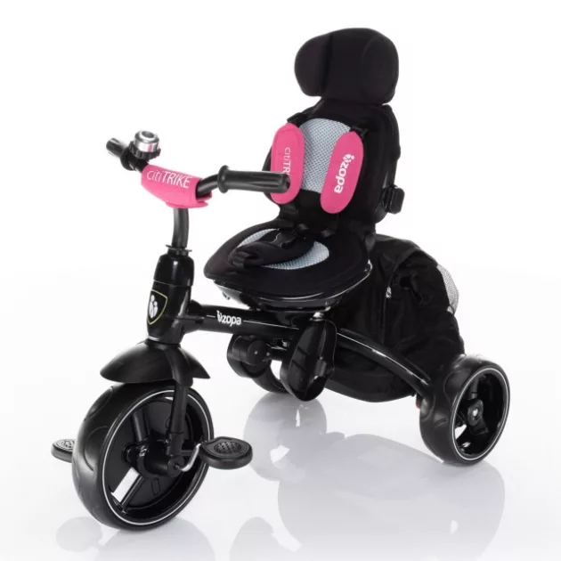 ZOPA Citi Trike tricikli tolókarral - Candy Pink