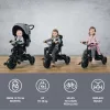 ZOPA Citi Trike tricikli tolókarral - Candy Pink