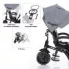 ZOPA Citi Trike tricikli tolókarral - Candy Pink