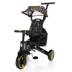   ZOPA Nova 2 összecsukható tricikli tolókarral - Cosmic Black