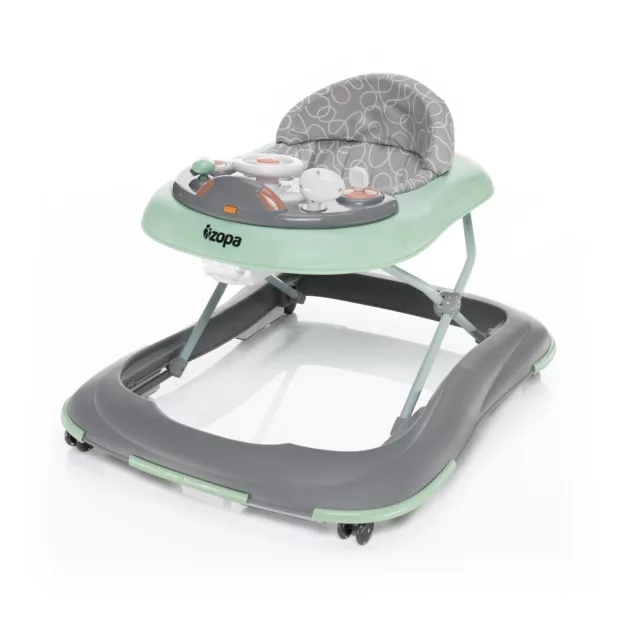 Zopa Fiesta bébikomp - Grey/Mint