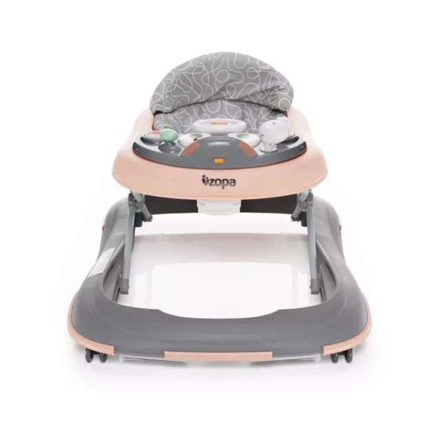Zopa Fiesta bébikomp - Grey/Pink
